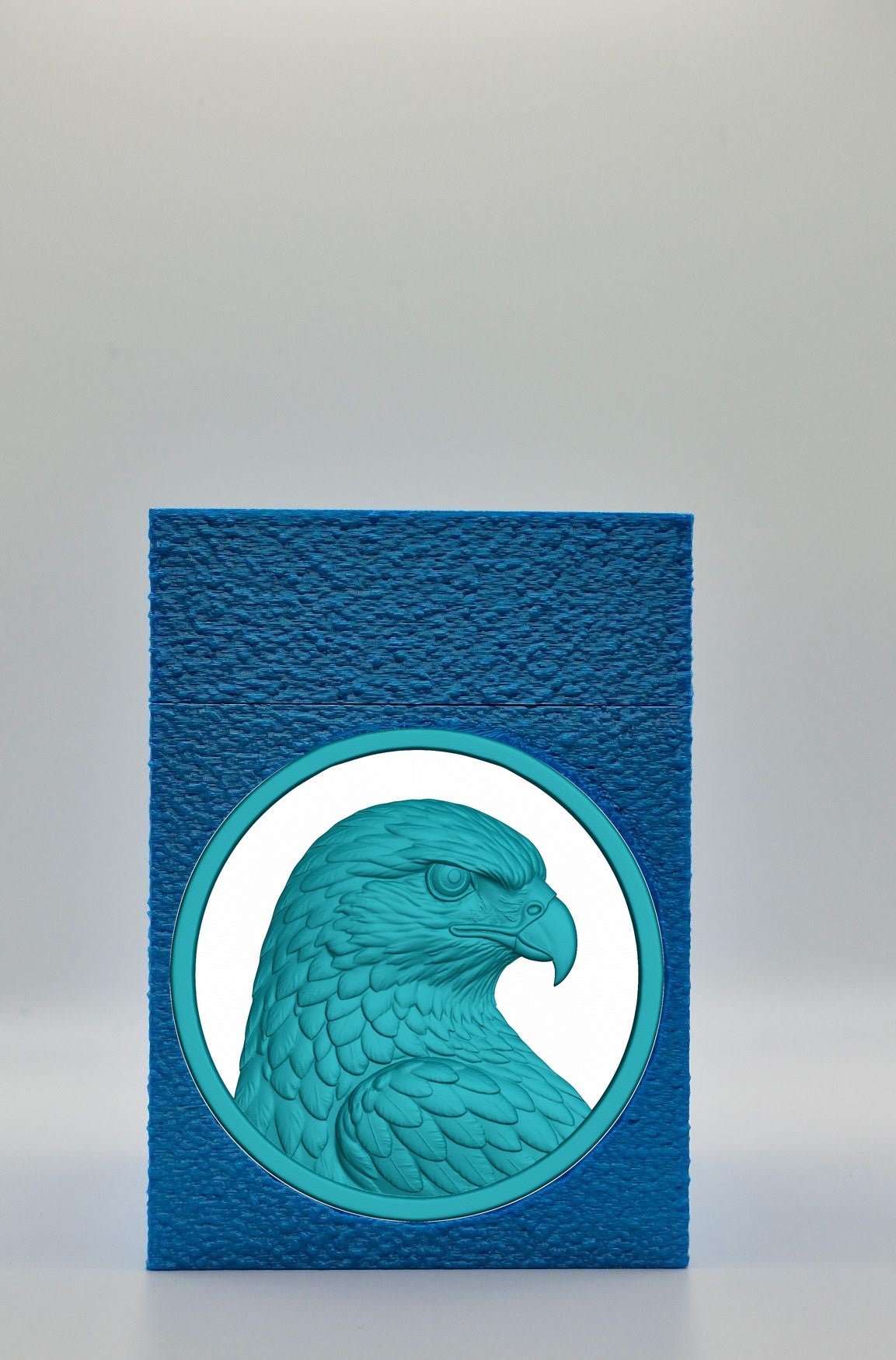 Eagle Card Box — Blue