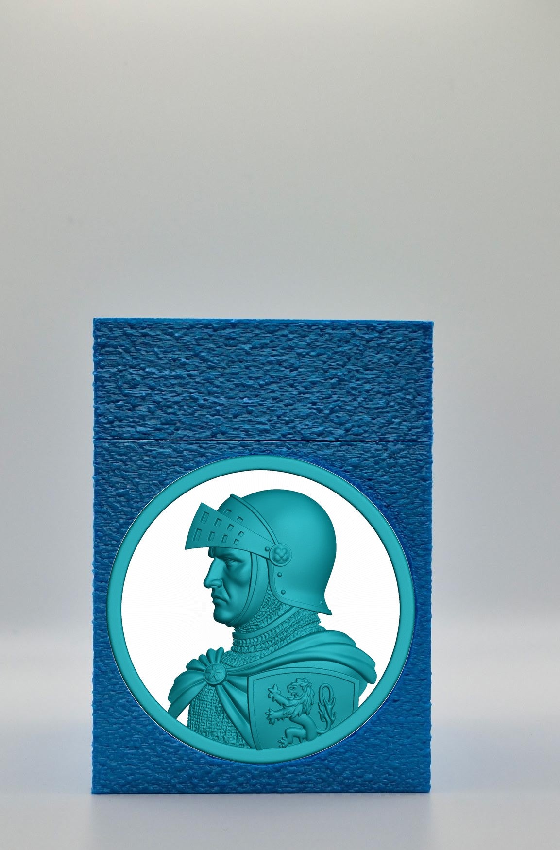 Knight Card Box — Blue