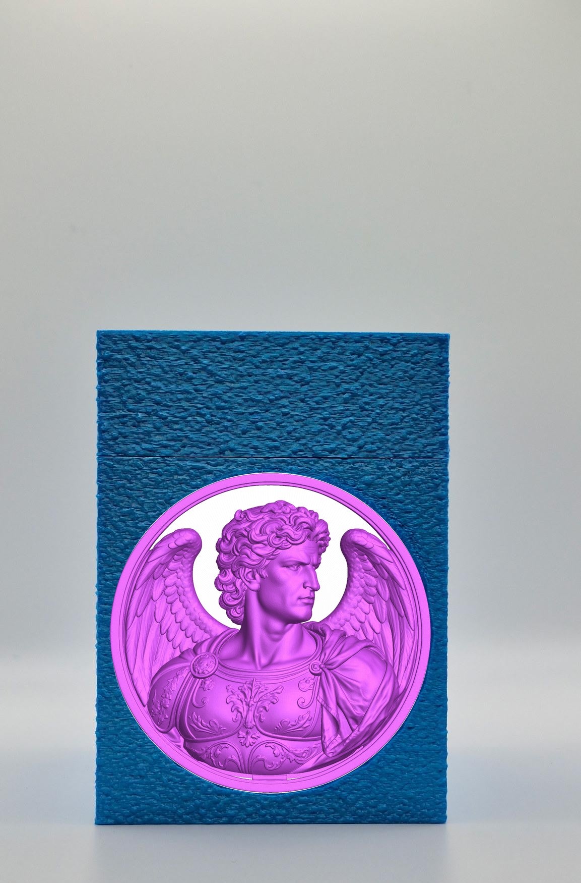 Angel Card Box — Blue
