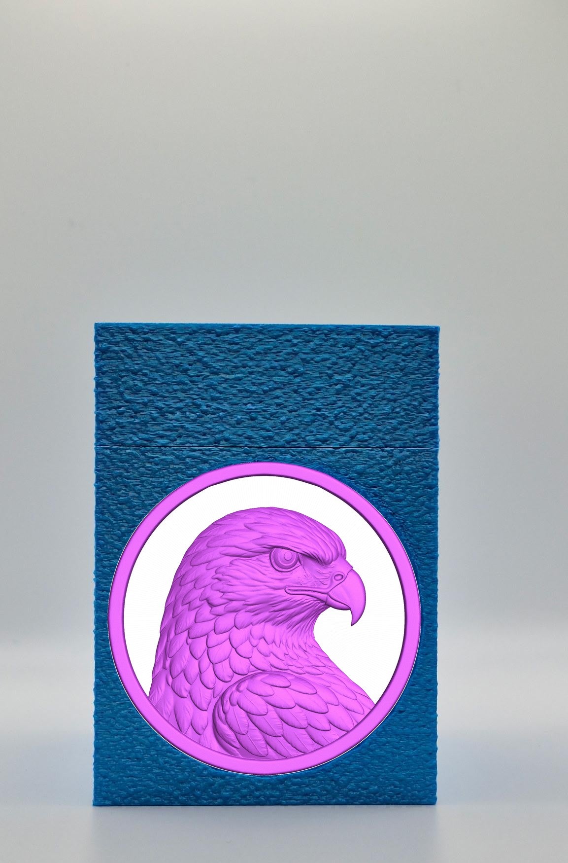 Eagle Card Box — Blue