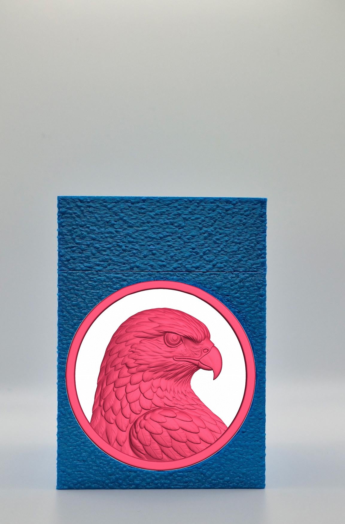 Eagle Card Box — Blue
