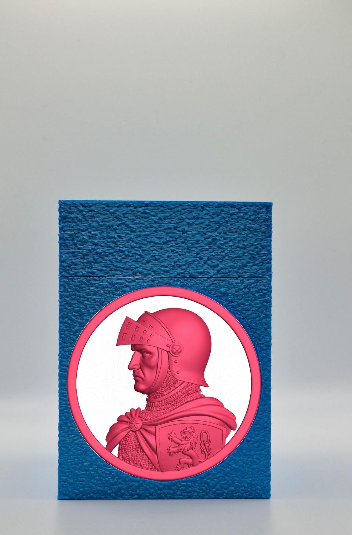 Knight Card Box — Blue