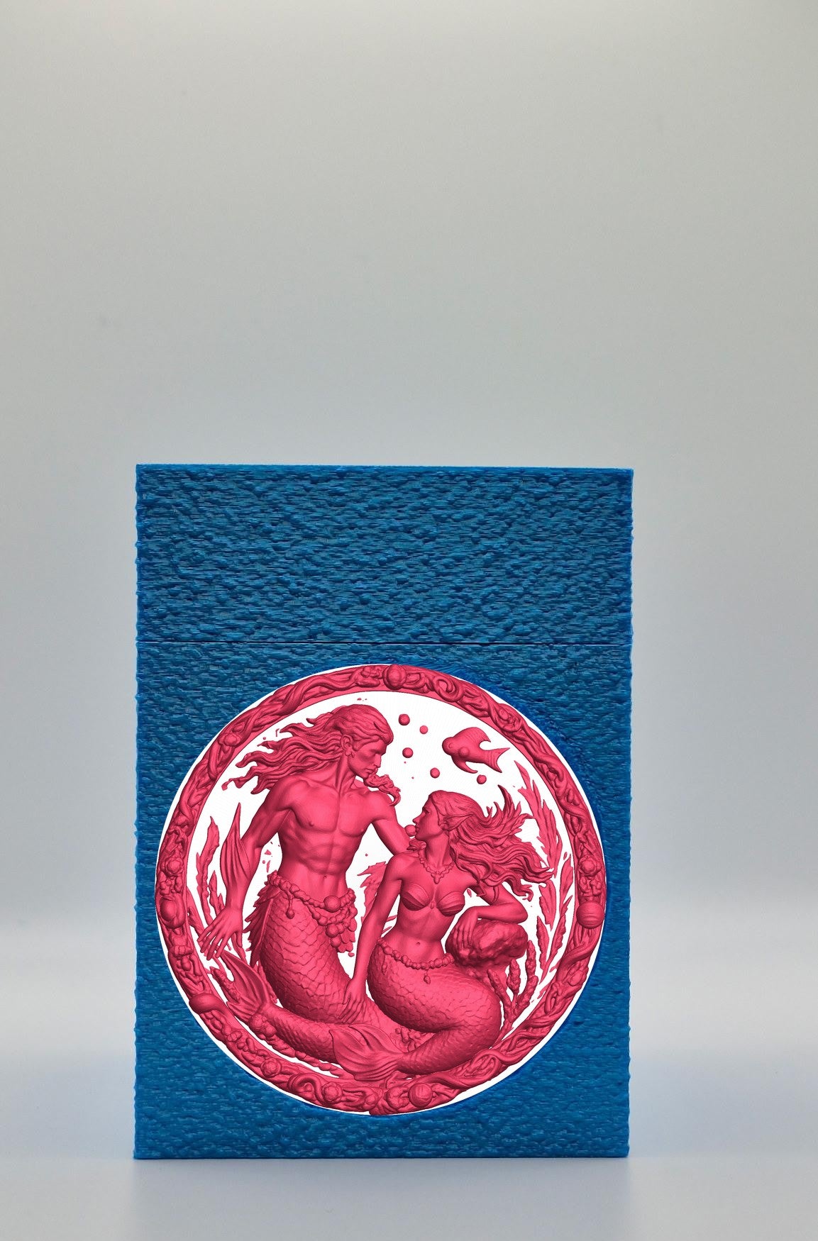 Merfolk Card Box — Blue