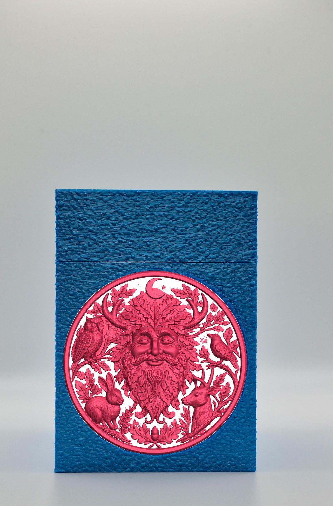 Tree Spirit Card Box — Blue