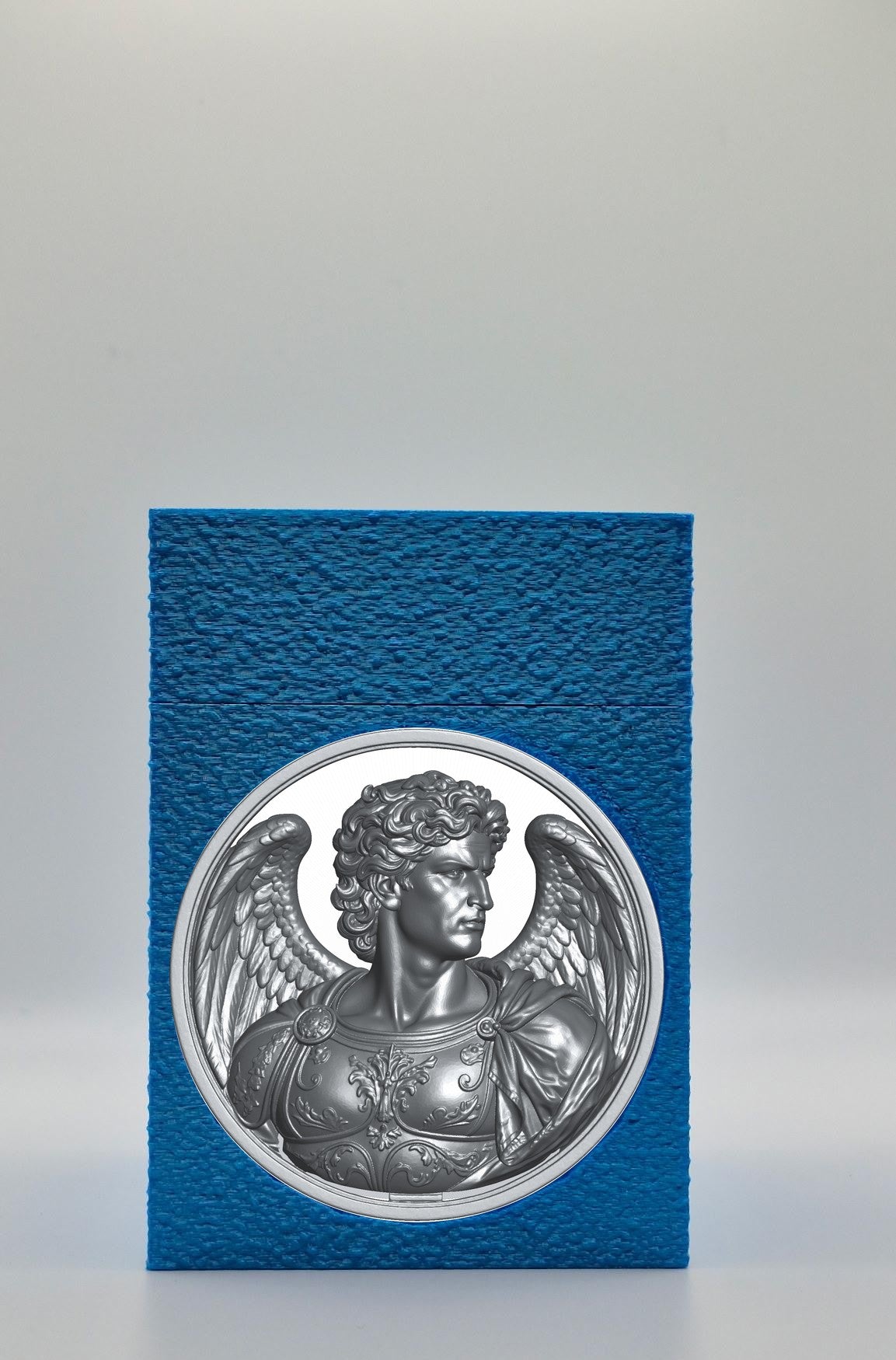 Angel Card Box — Blue