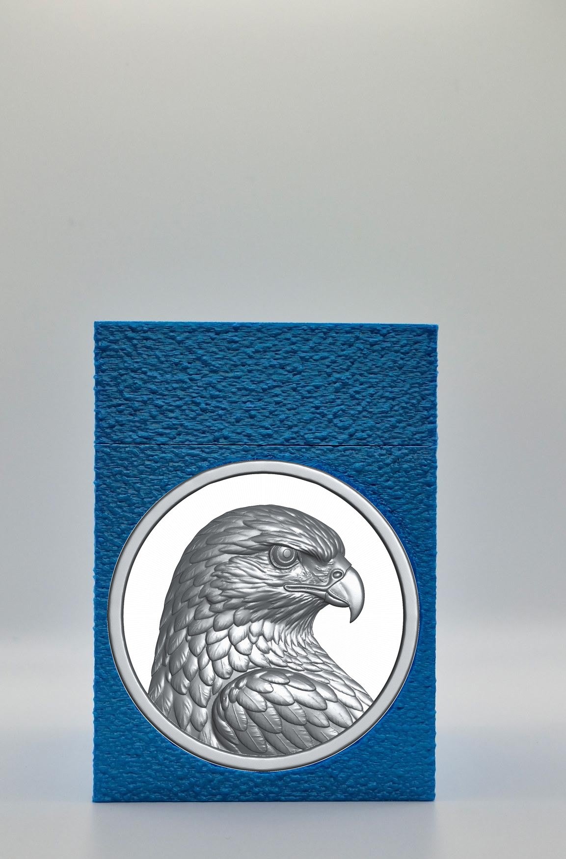 Eagle Card Box — Blue