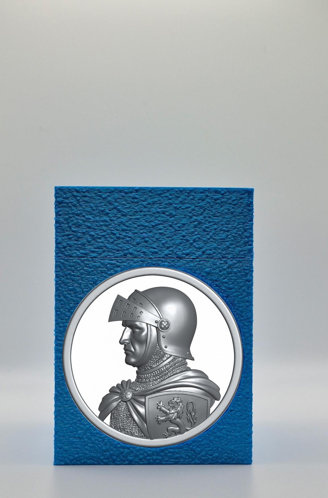 Knight Card Box — Blue