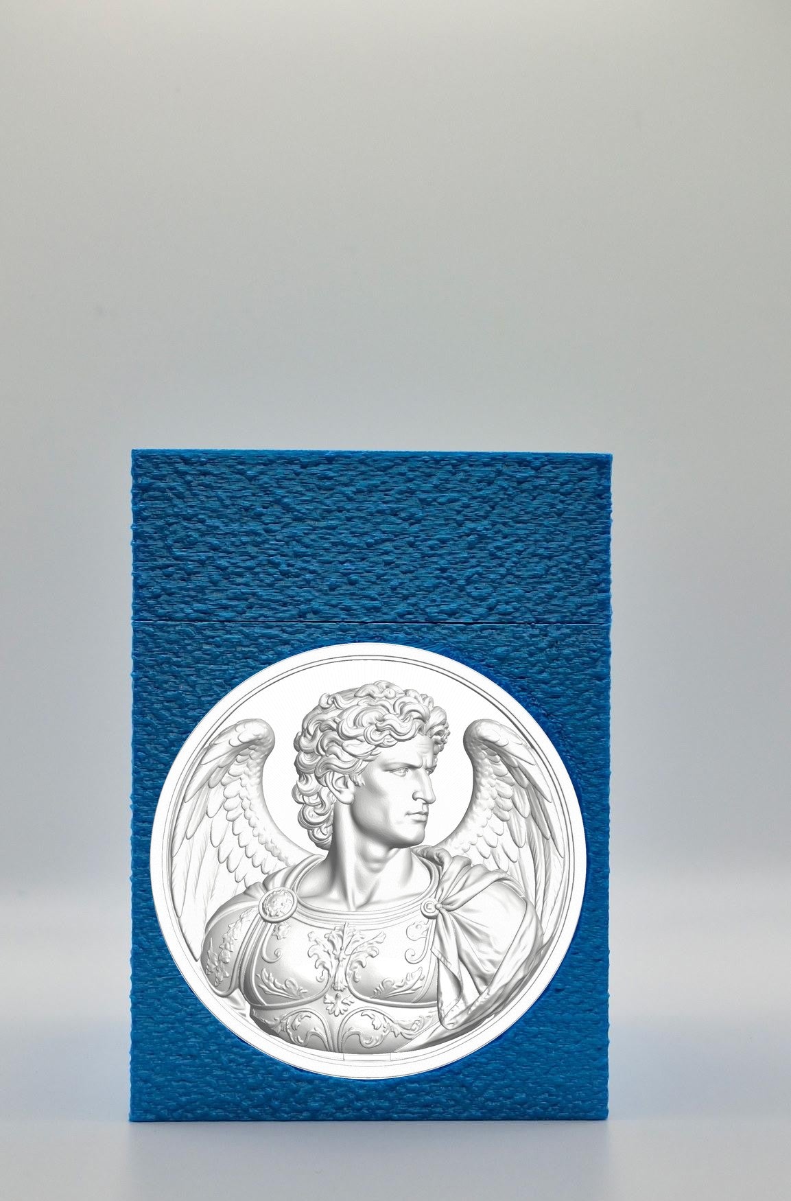 Angel Card Box — Blue