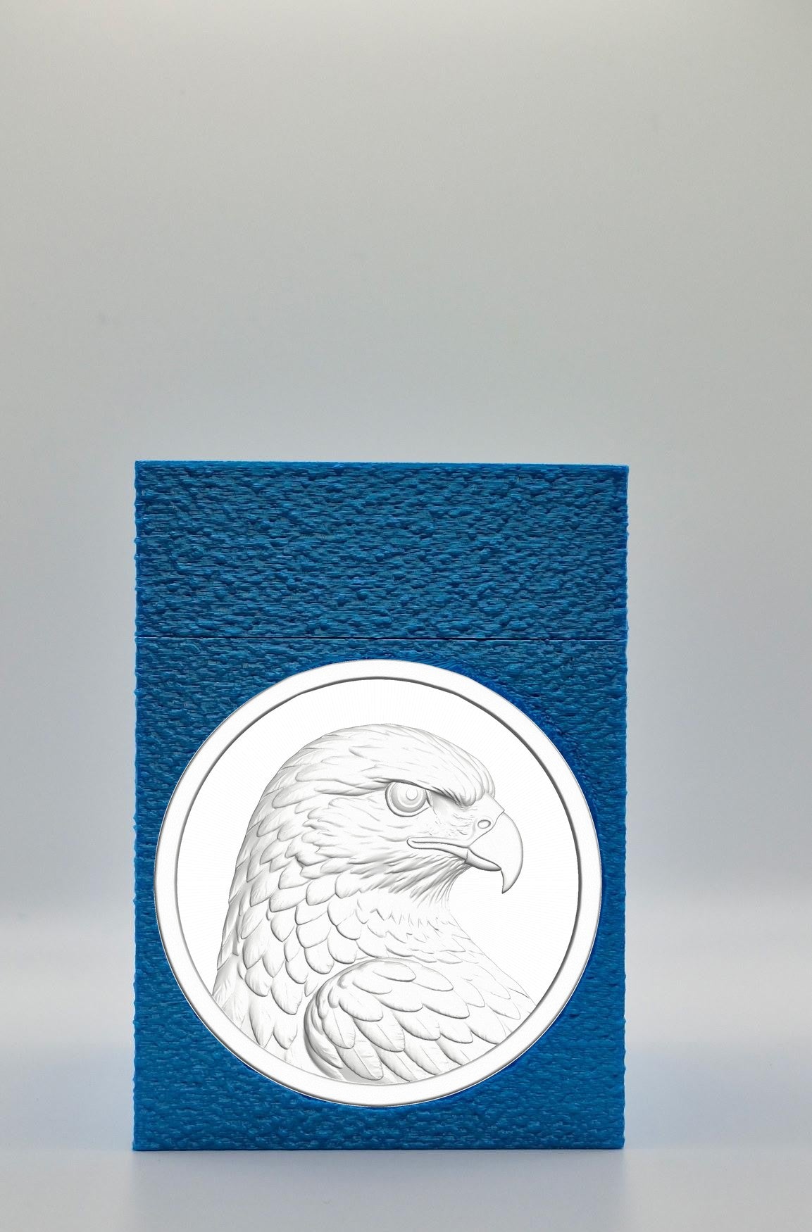 Eagle Card Box — Blue