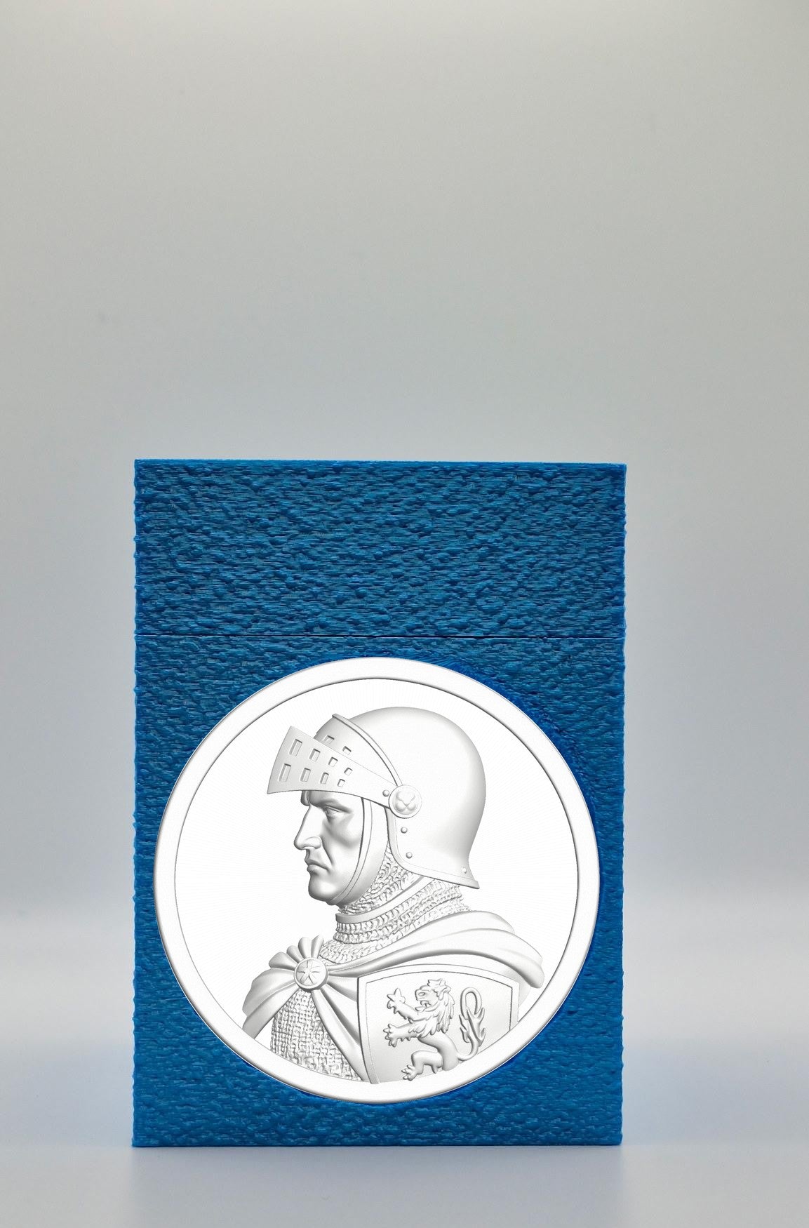 Knight Card Box — Blue