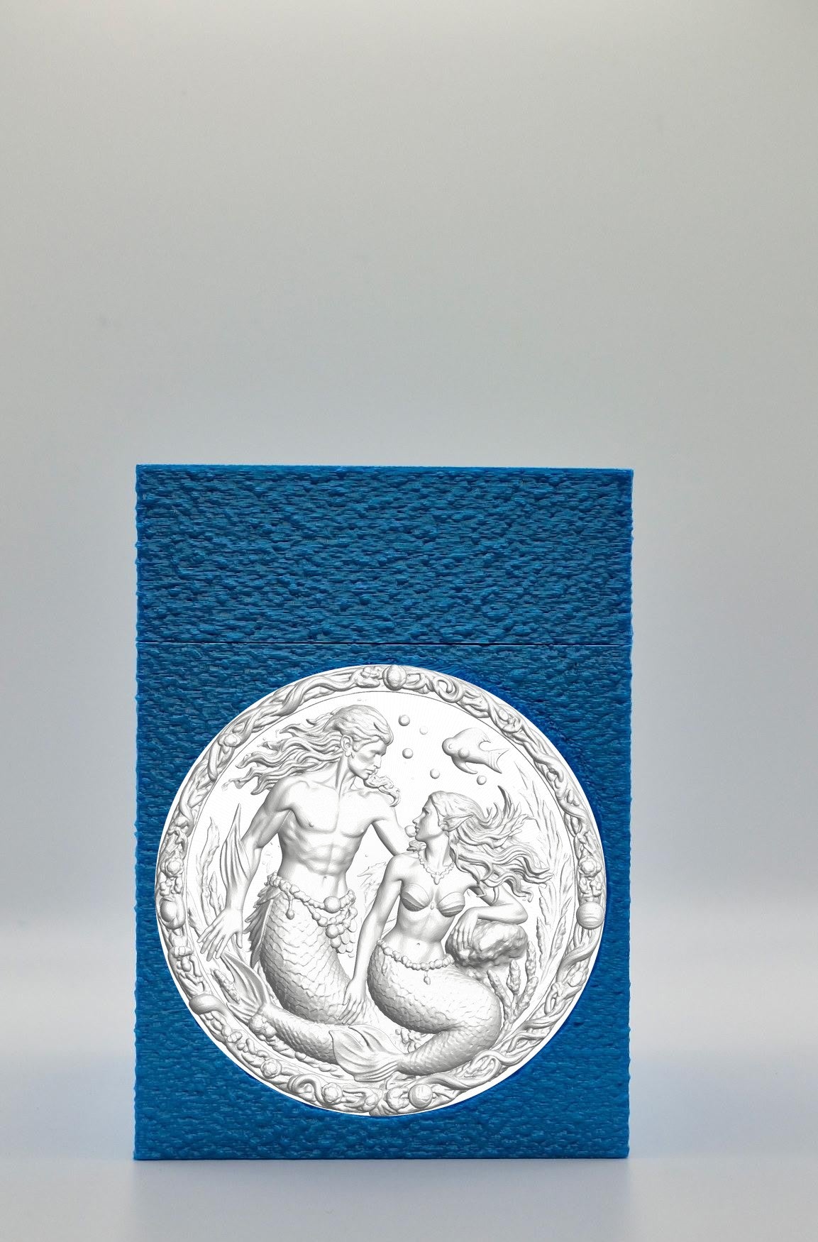 Merfolk Card Box — Blue
