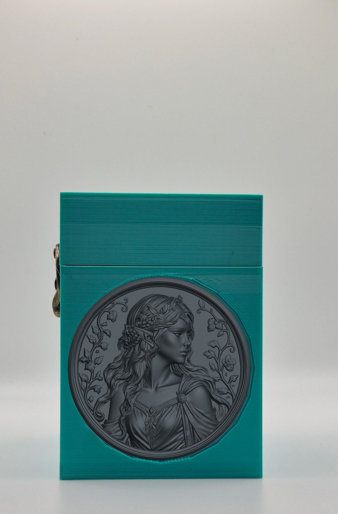 Elf Maiden Card Box — Green