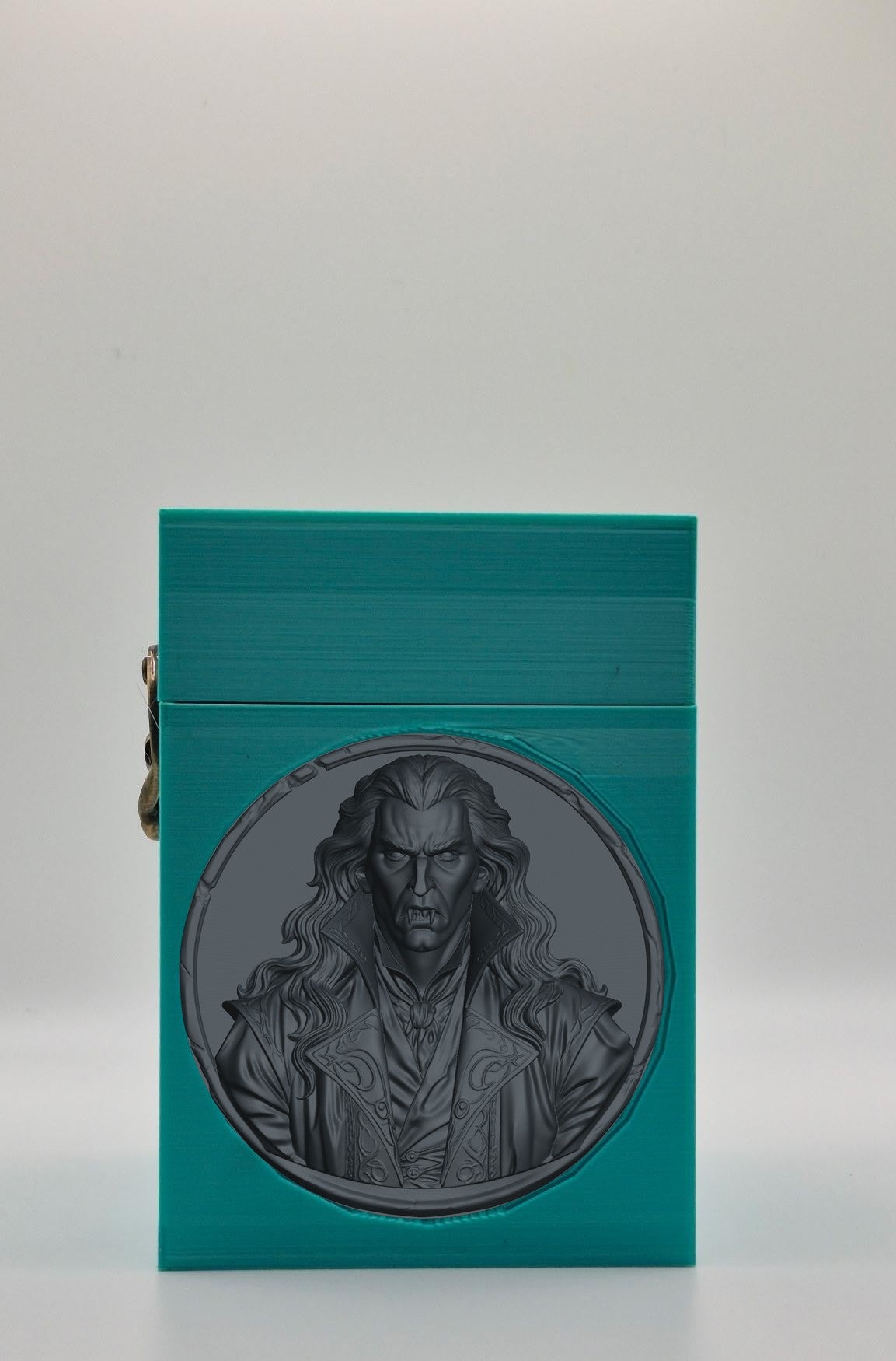 Gothic Vampire Card Box — Green