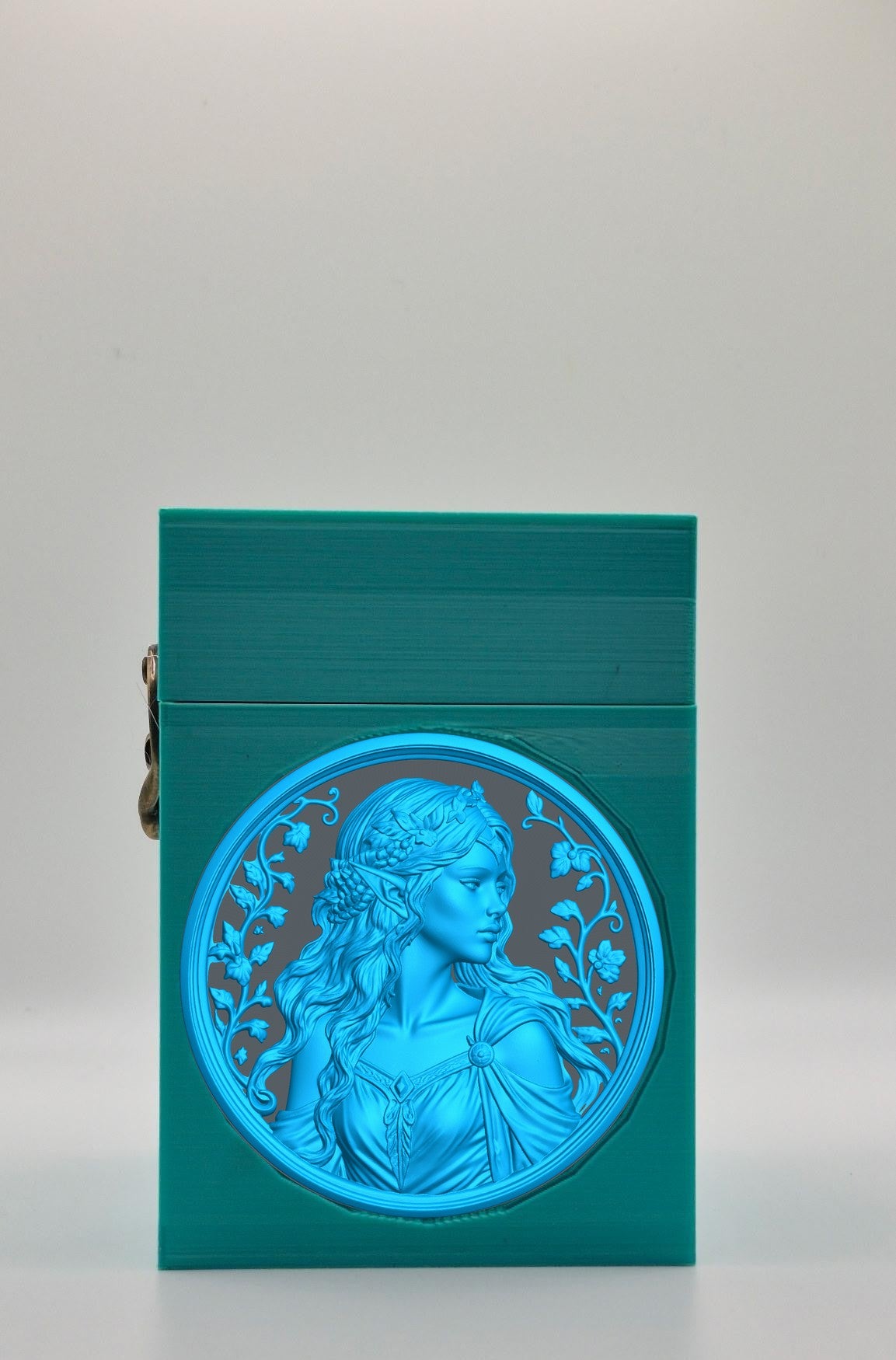 Elf Maiden Card Box — Green