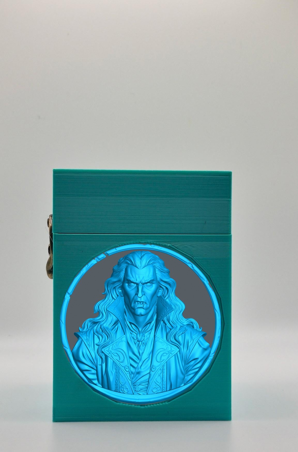 Gothic Vampire Card Box — Green
