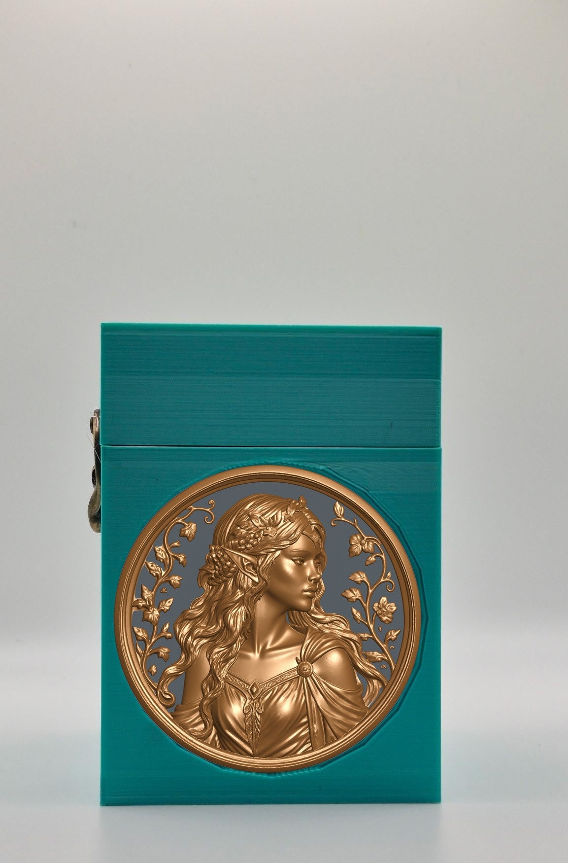 Elf Maiden Card Box — Green