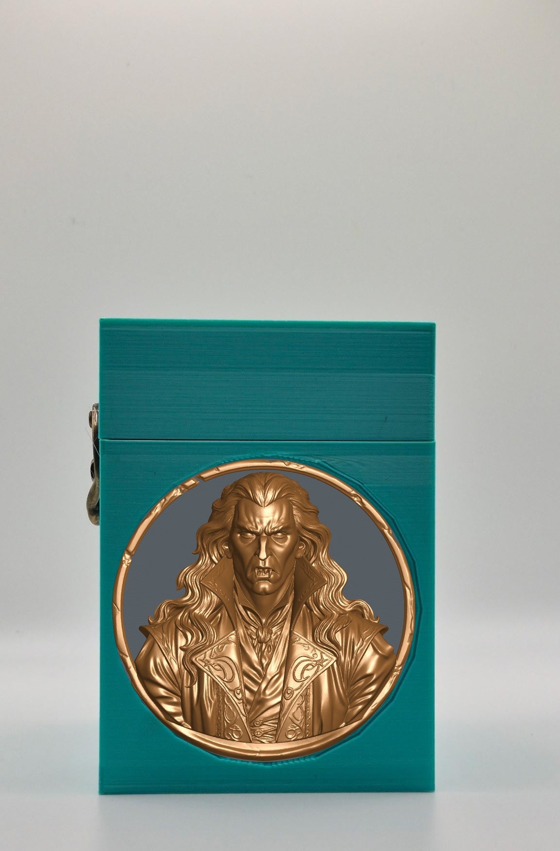 Gothic Vampire Card Box — Green
