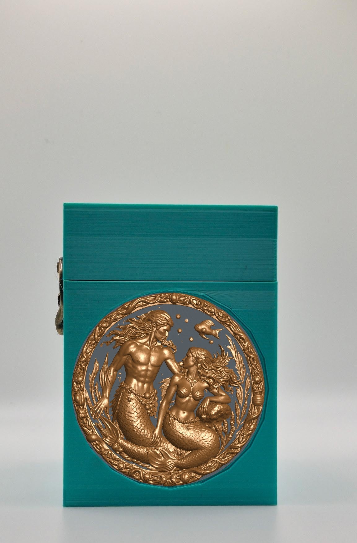 Merfolk Card Box — Green