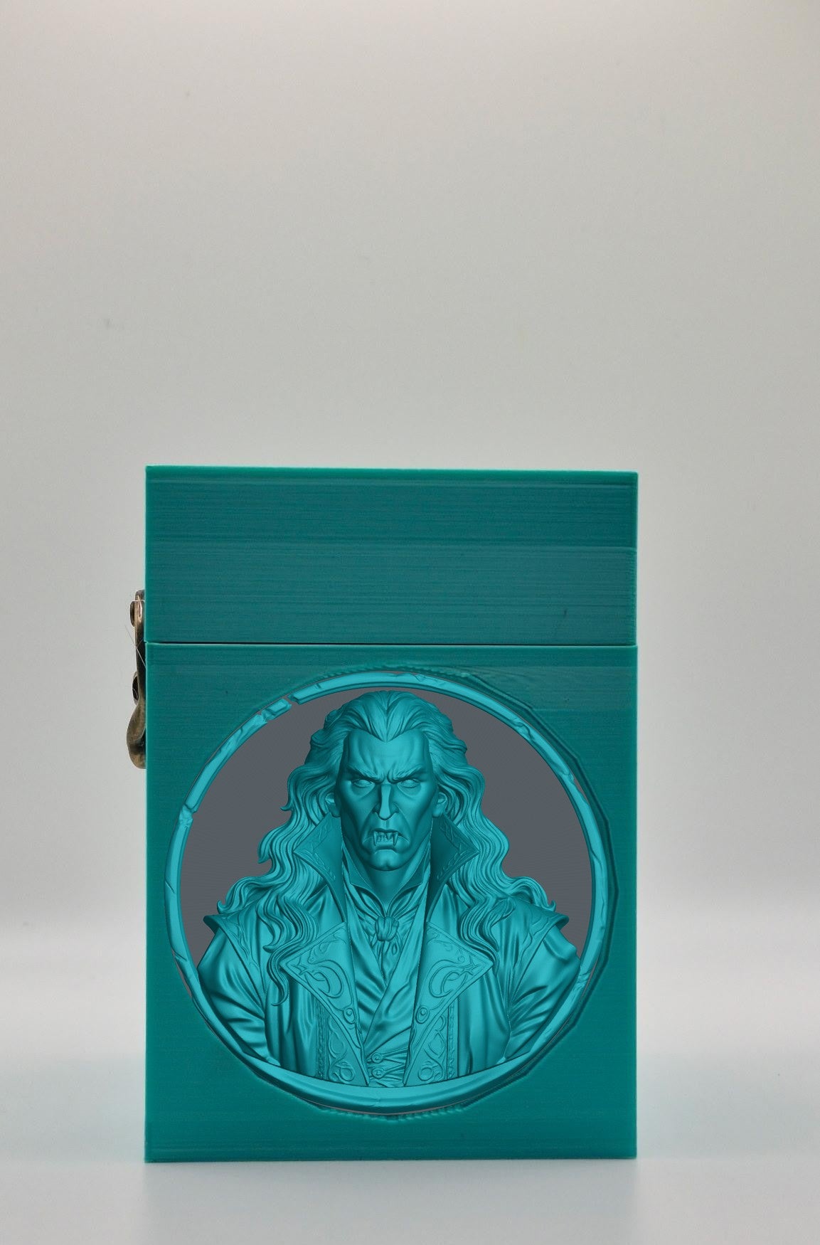 Gothic Vampire Card Box — Green