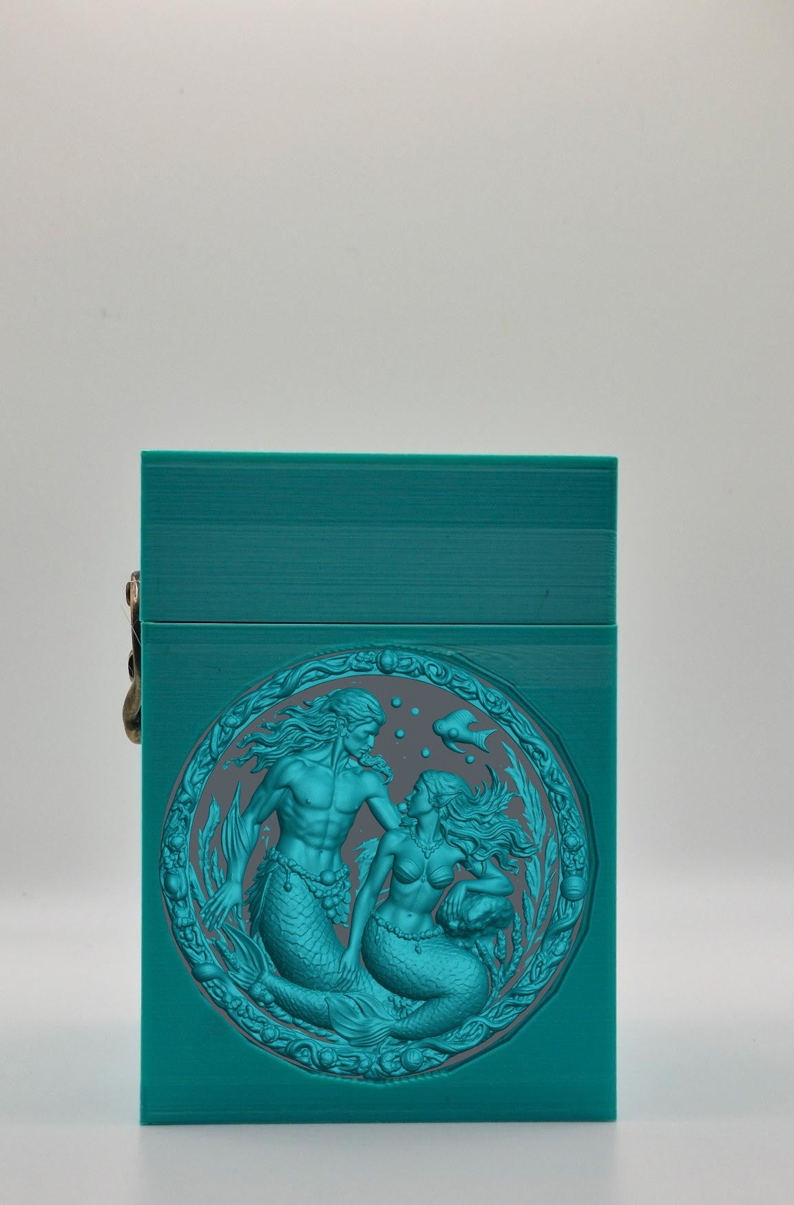 Merfolk Card Box — Green