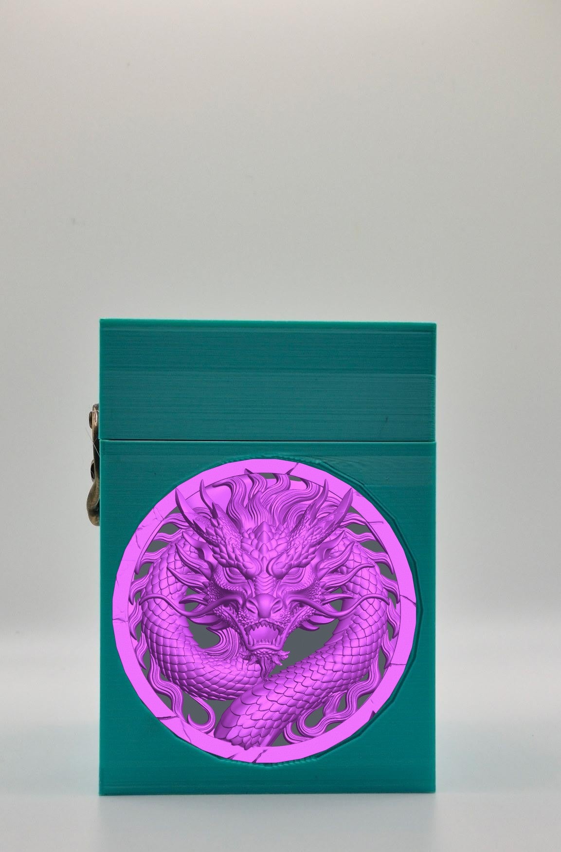 Dragon Card Box — Green
