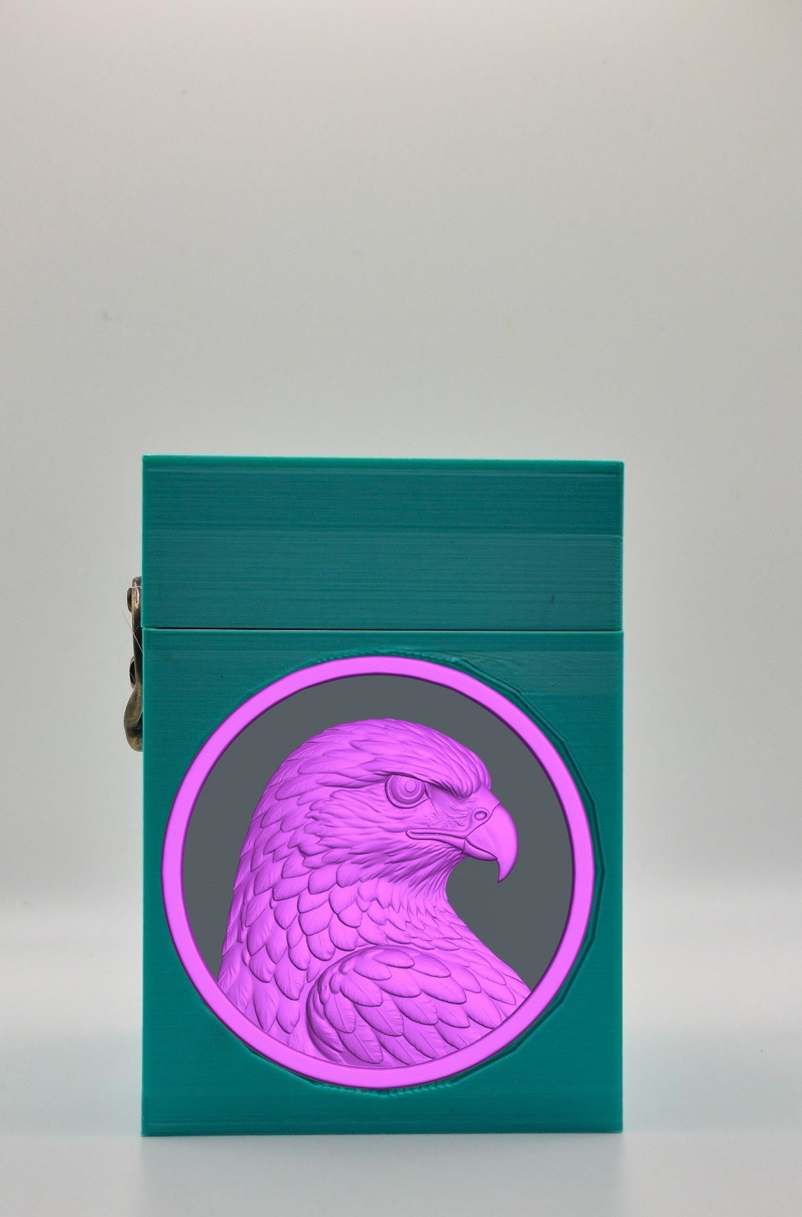Eagle Card Box — Green