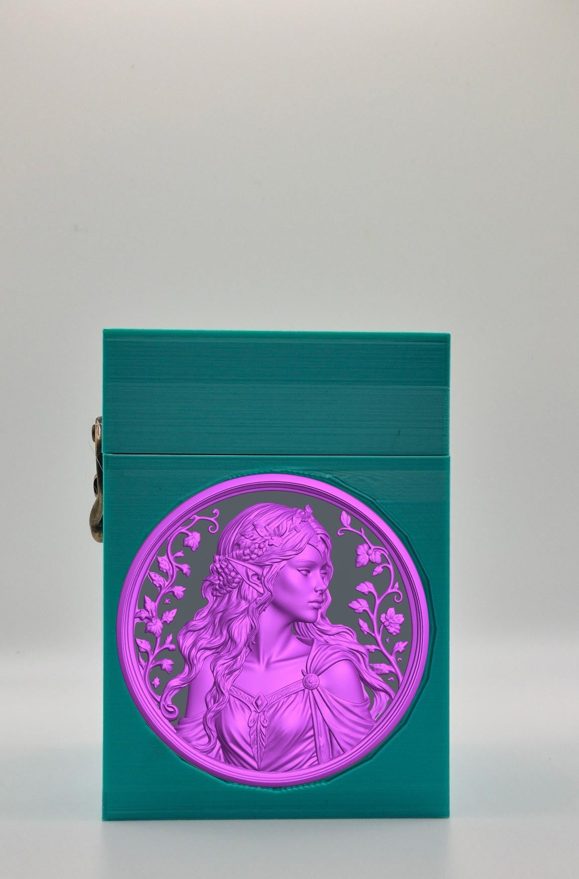 Elf Maiden Card Box — Green