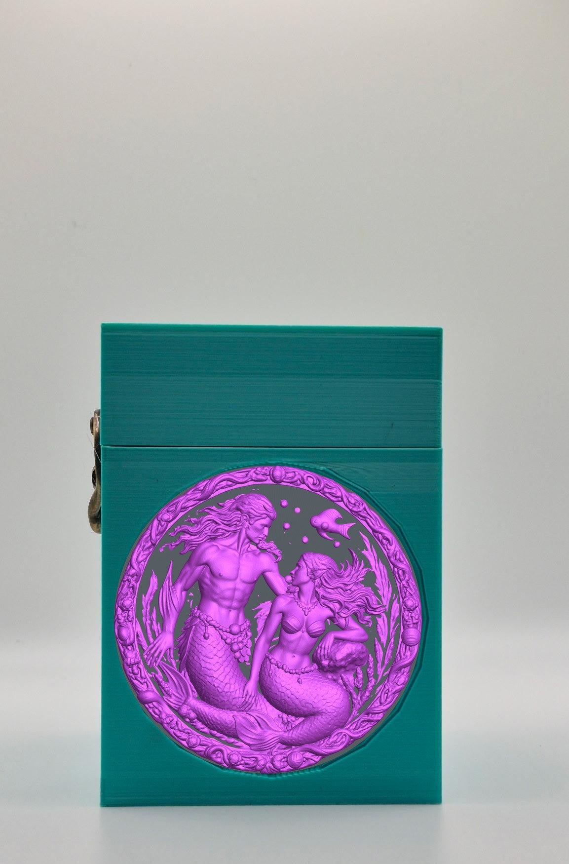 Merfolk Card Box — Green