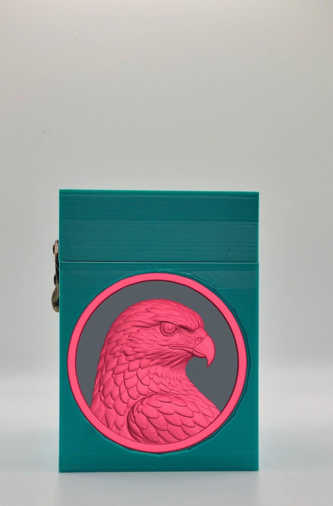 Eagle Card Box — Green