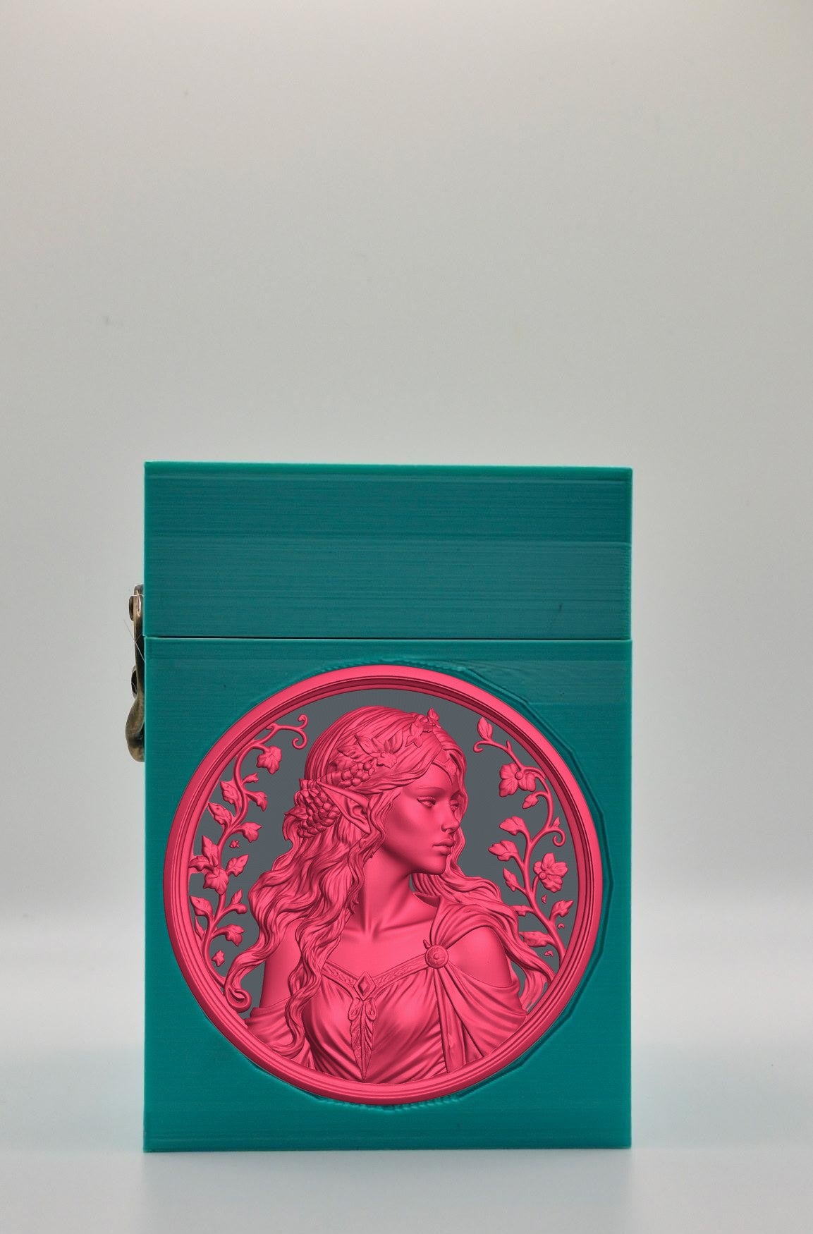 Elf Maiden Card Box — Green