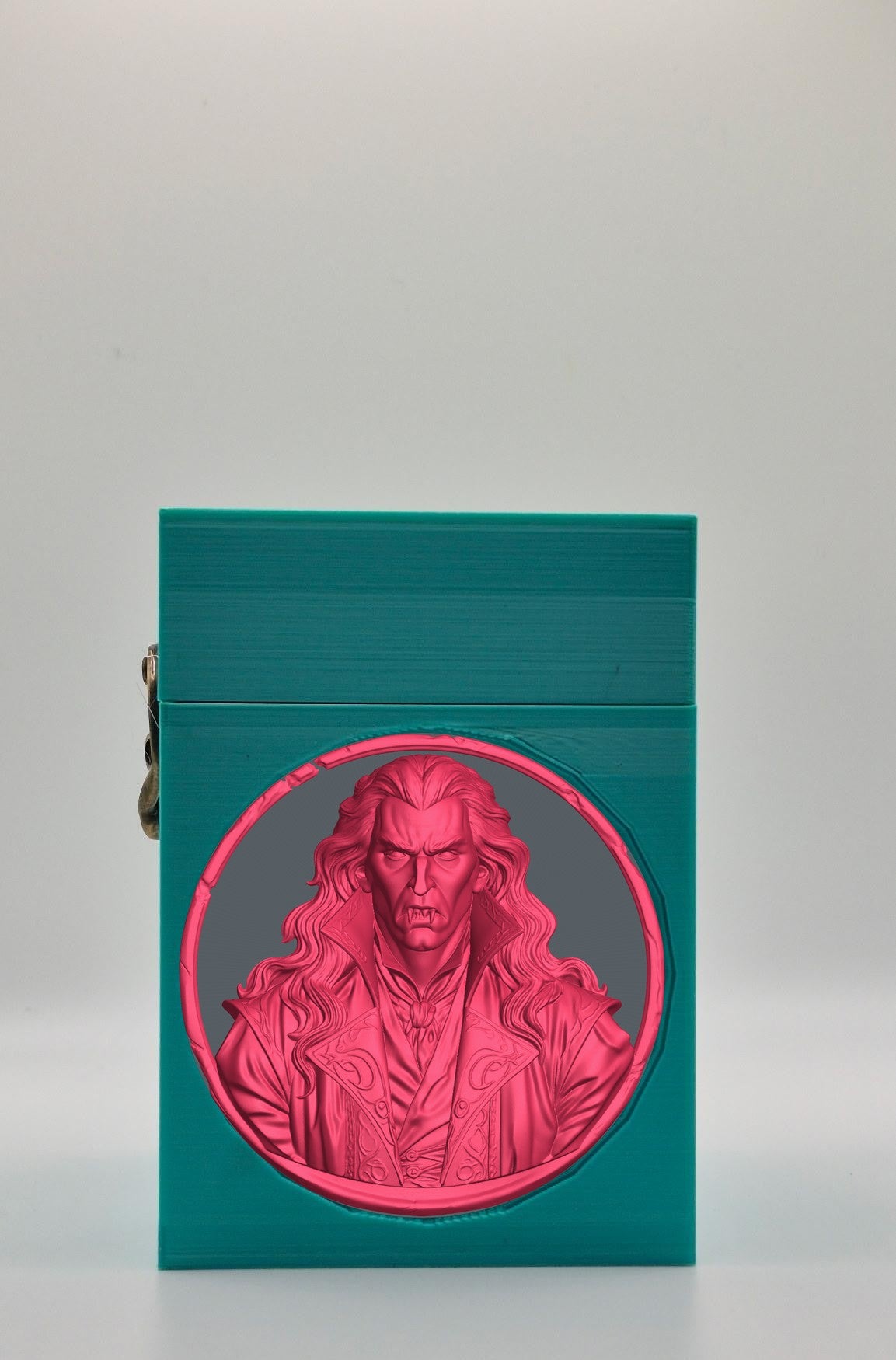 Gothic Vampire Card Box — Green