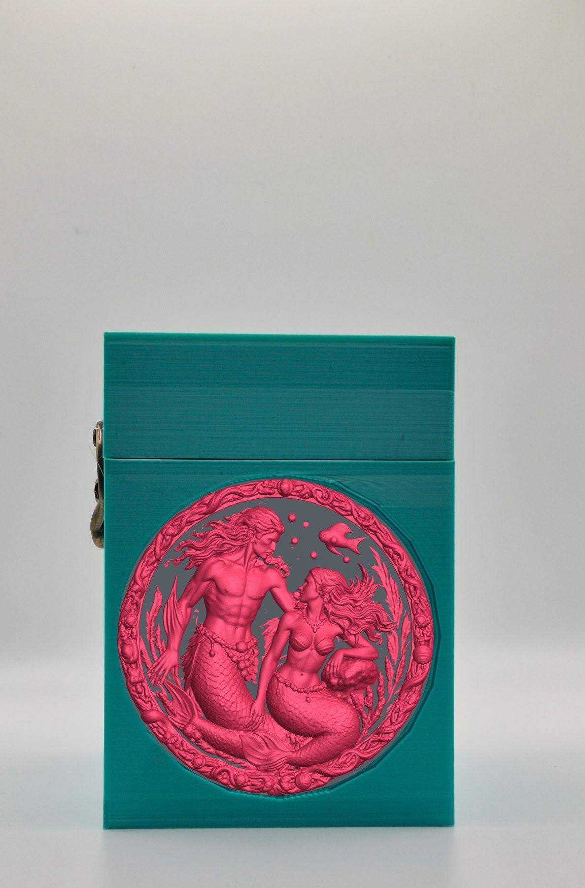 Merfolk Card Box — Green
