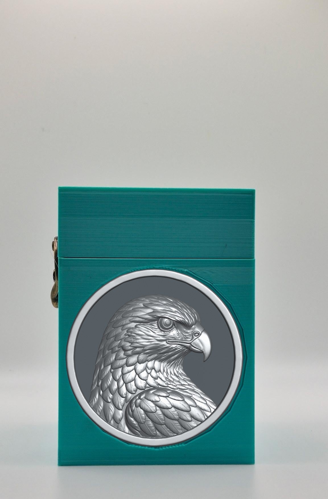 Eagle Card Box — Green