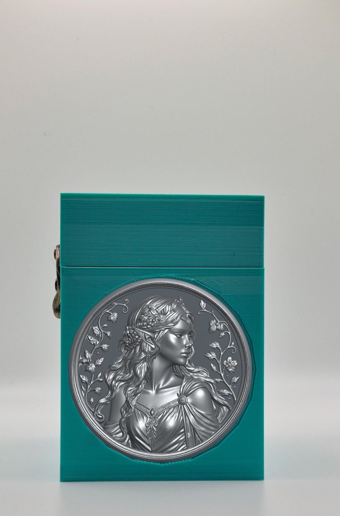 Elf Maiden Card Box — Green