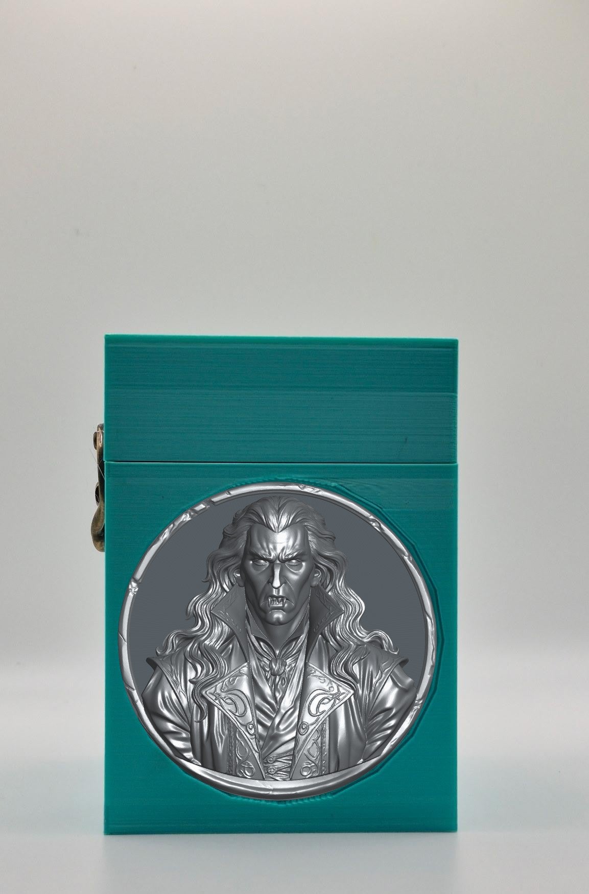 Gothic Vampire Card Box — Green