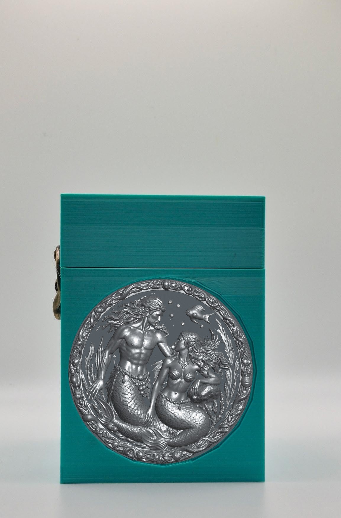 Merfolk Card Box — Green