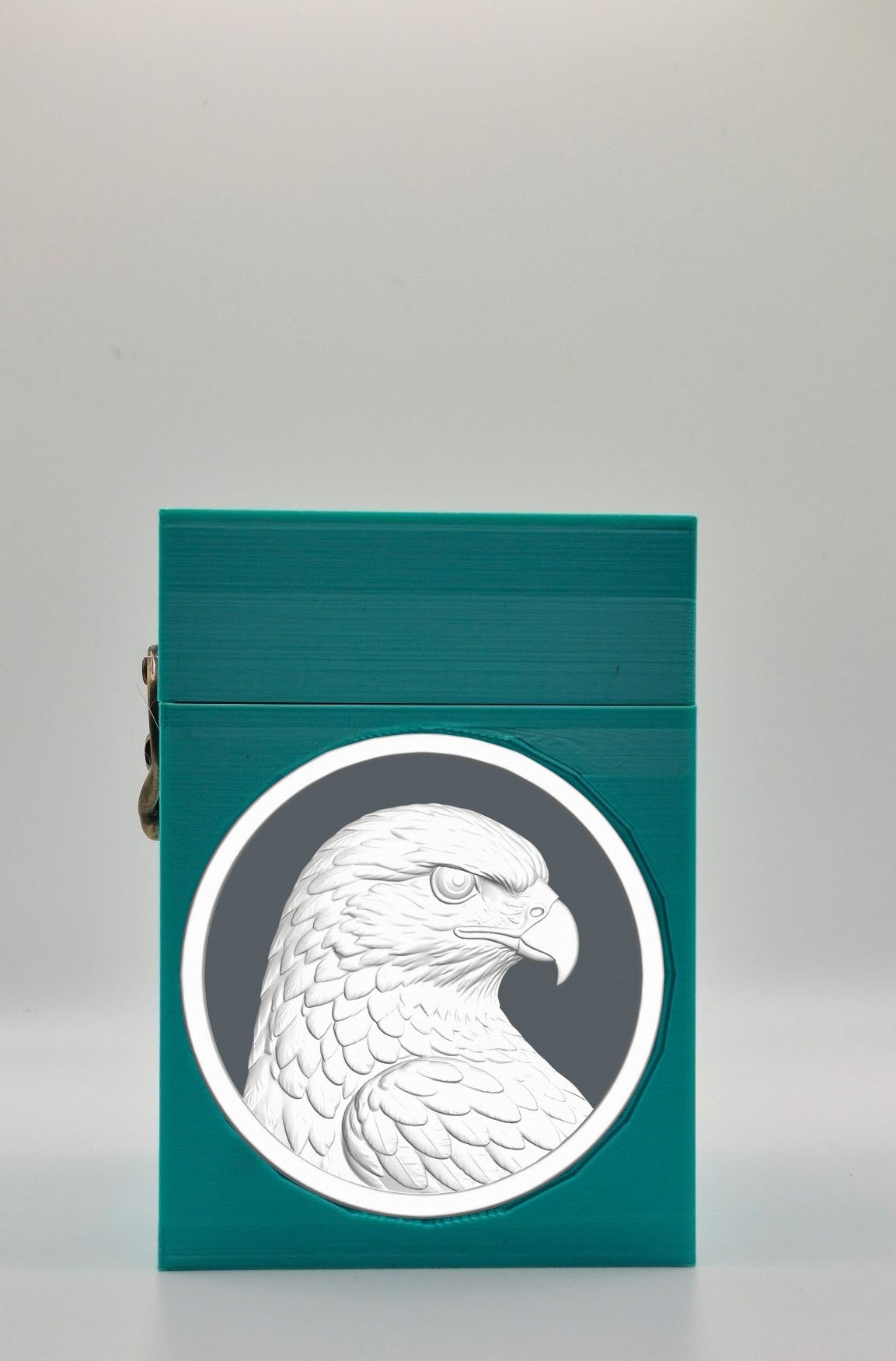Eagle Card Box — Green
