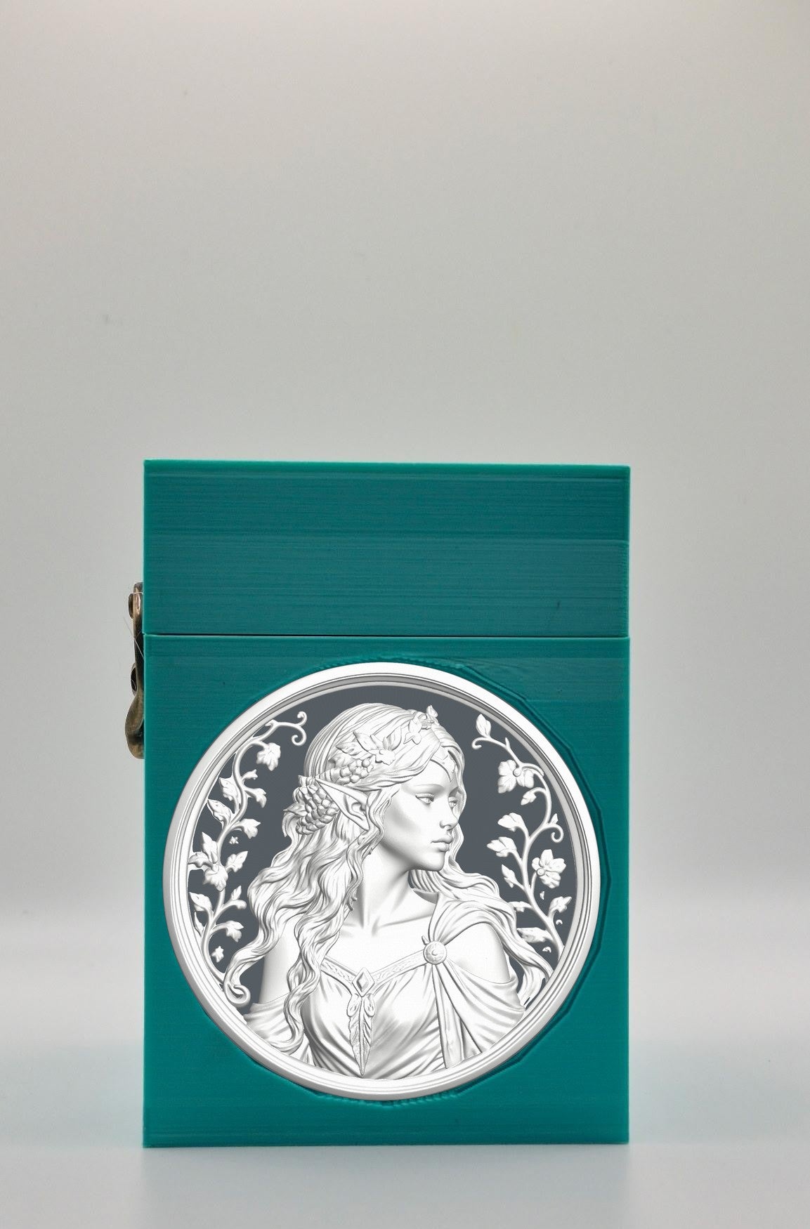 Elf Maiden Card Box — Green