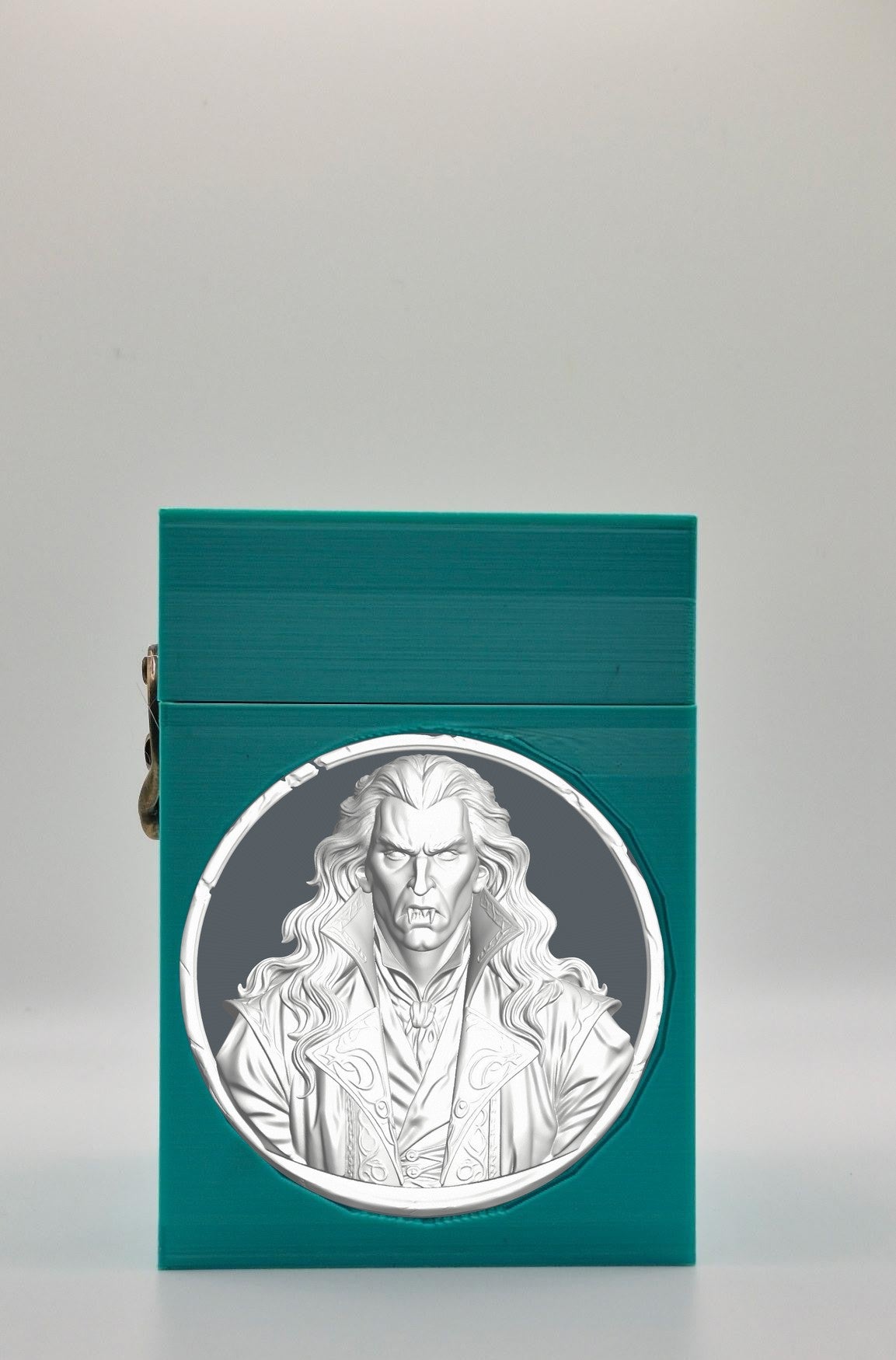 Gothic Vampire Card Box — Green