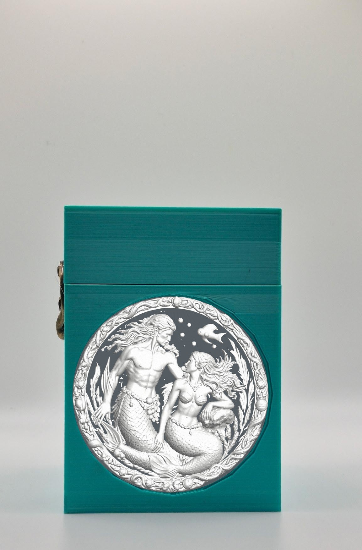Merfolk Card Box — Green
