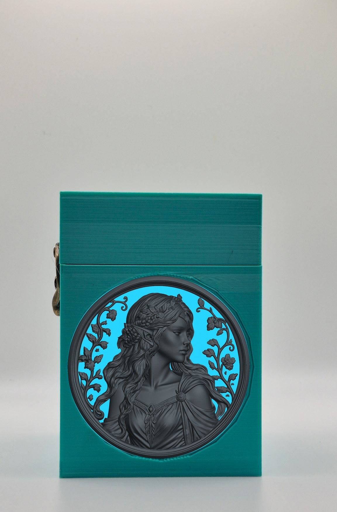 Elf Maiden Card Box — Green
