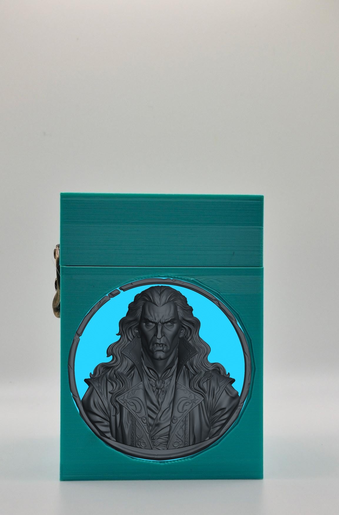 Gothic Vampire Card Box — Green