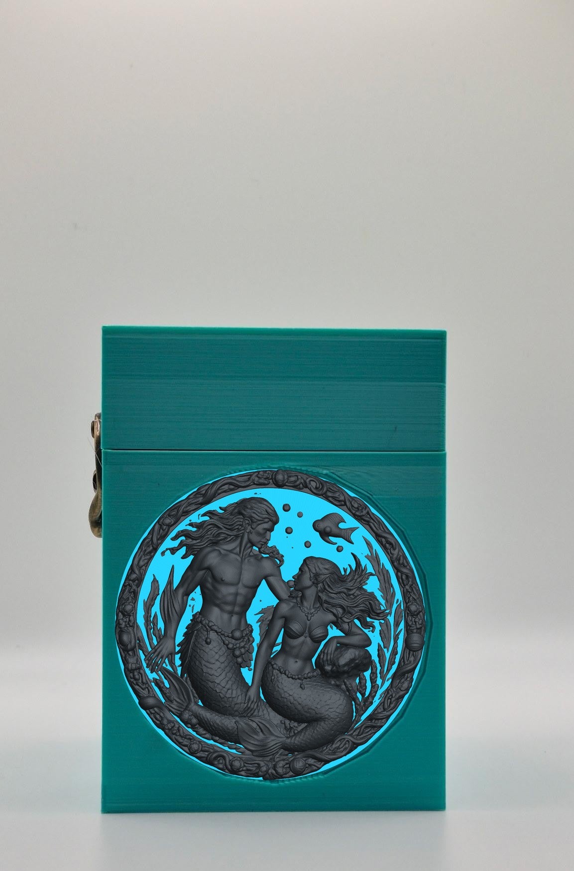 Merfolk Card Box — Green