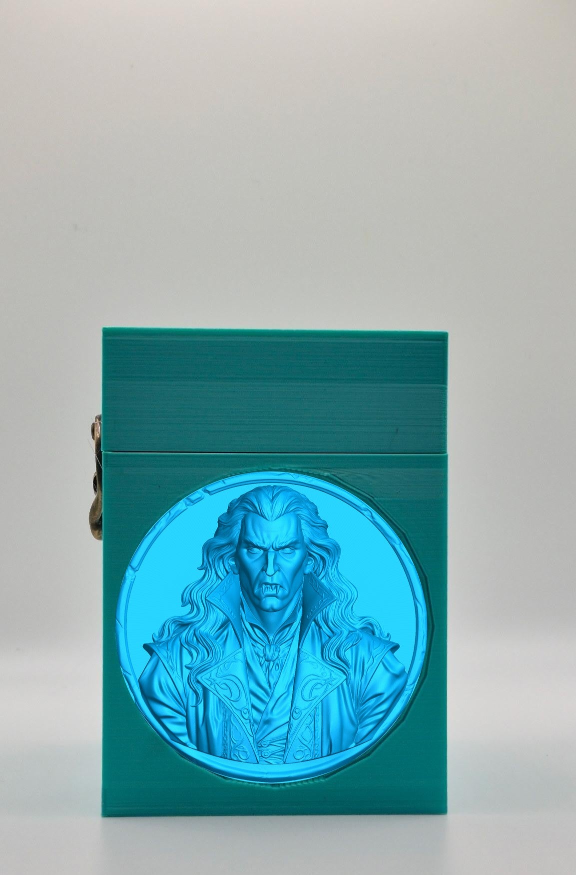 Gothic Vampire Card Box — Green