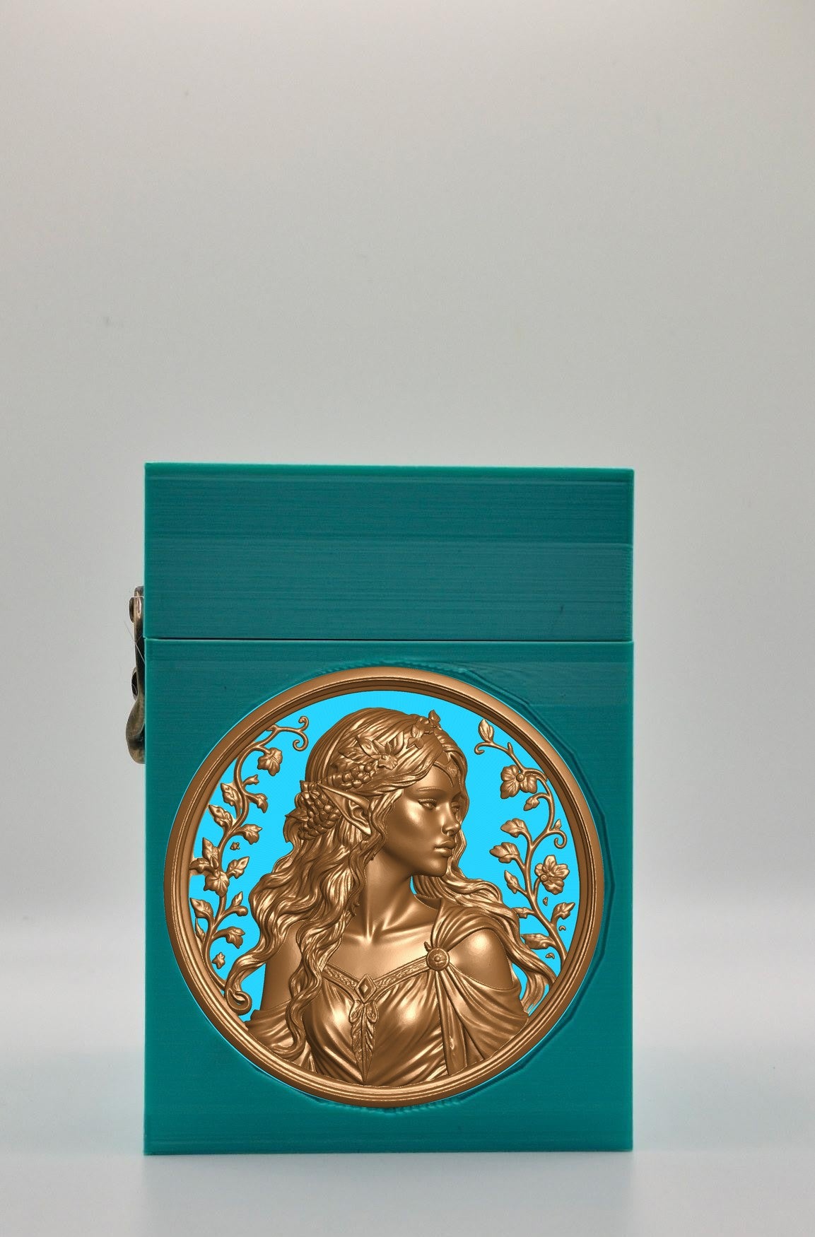 Elf Maiden Card Box — Green