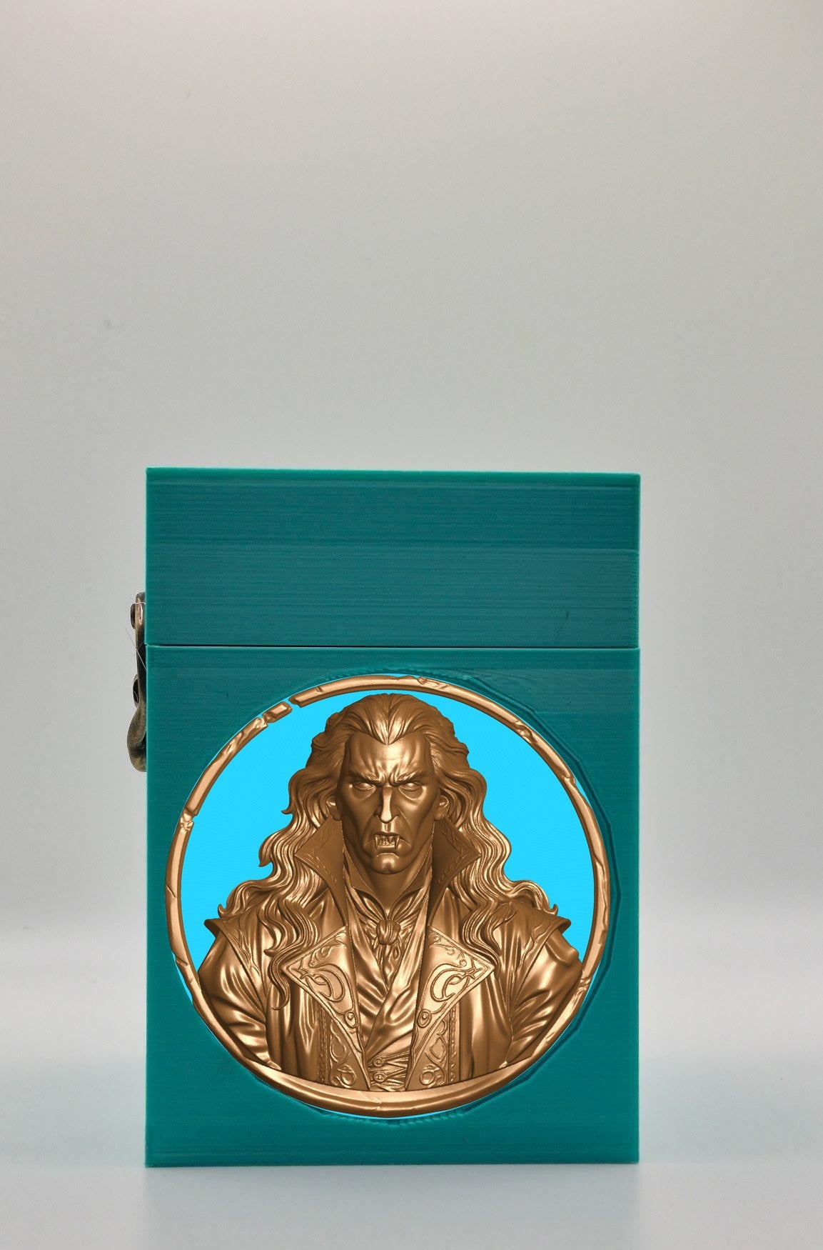 Gothic Vampire Card Box — Green