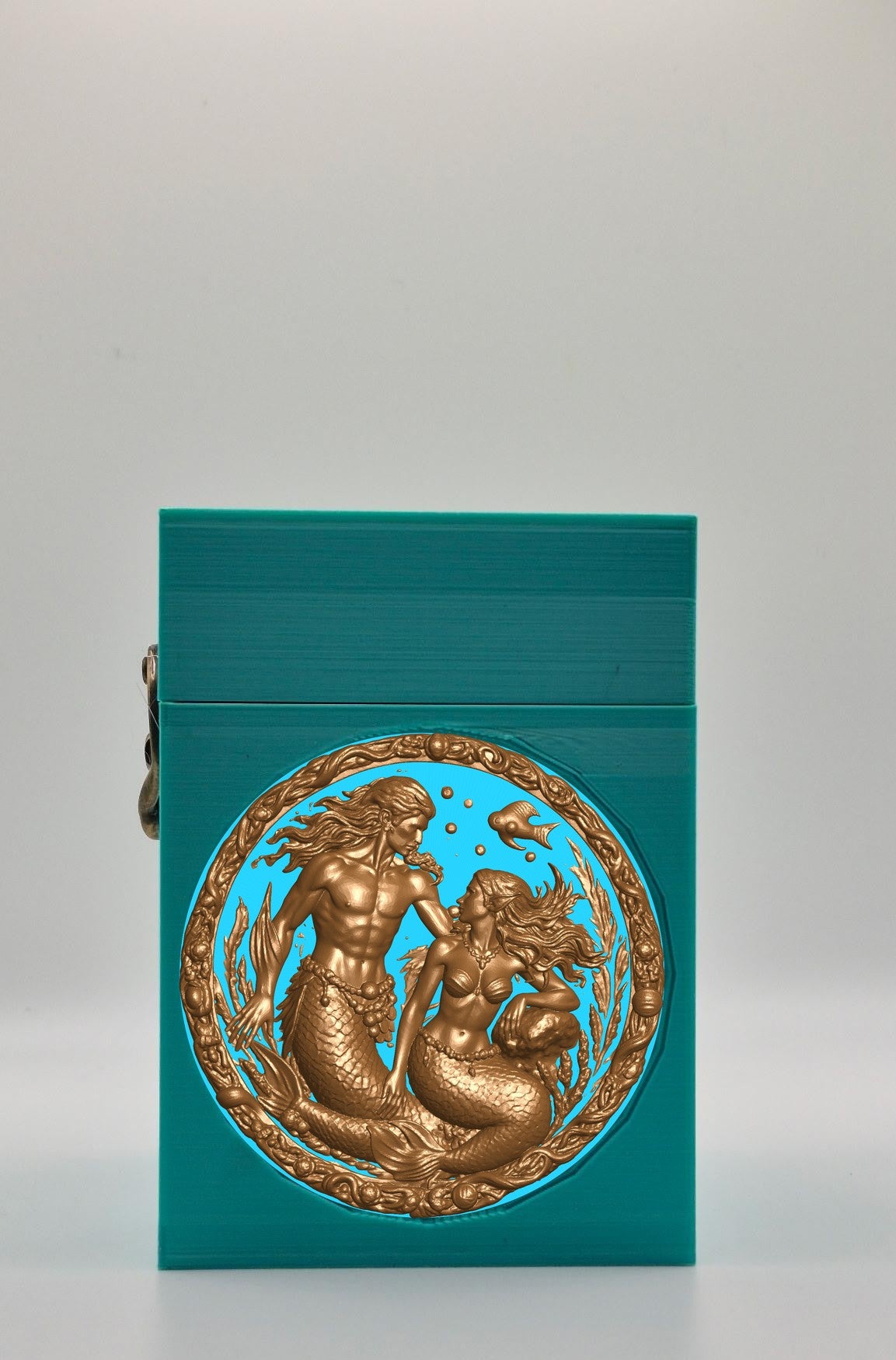 Merfolk Card Box — Green