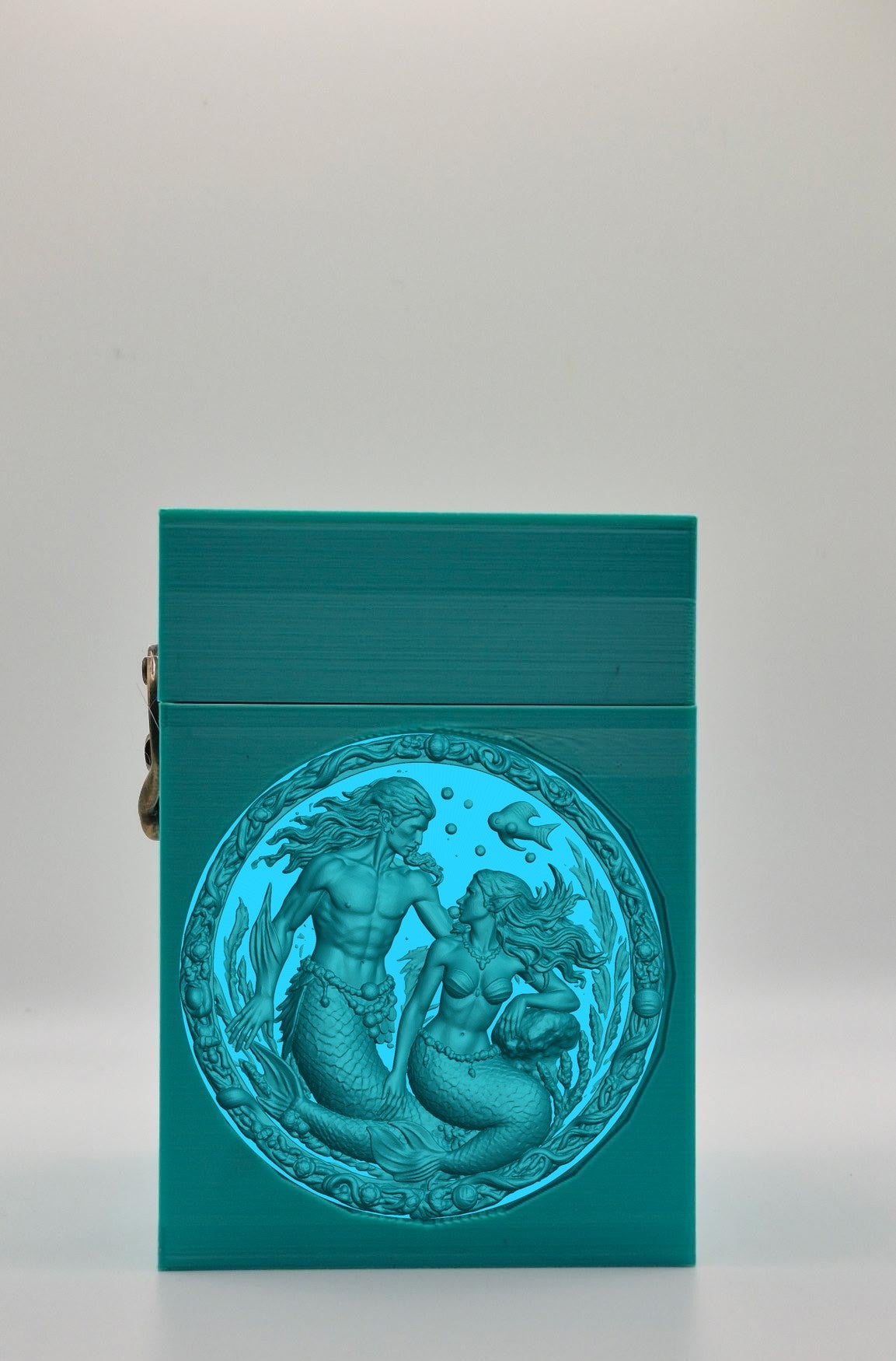 Merfolk Card Box — Green