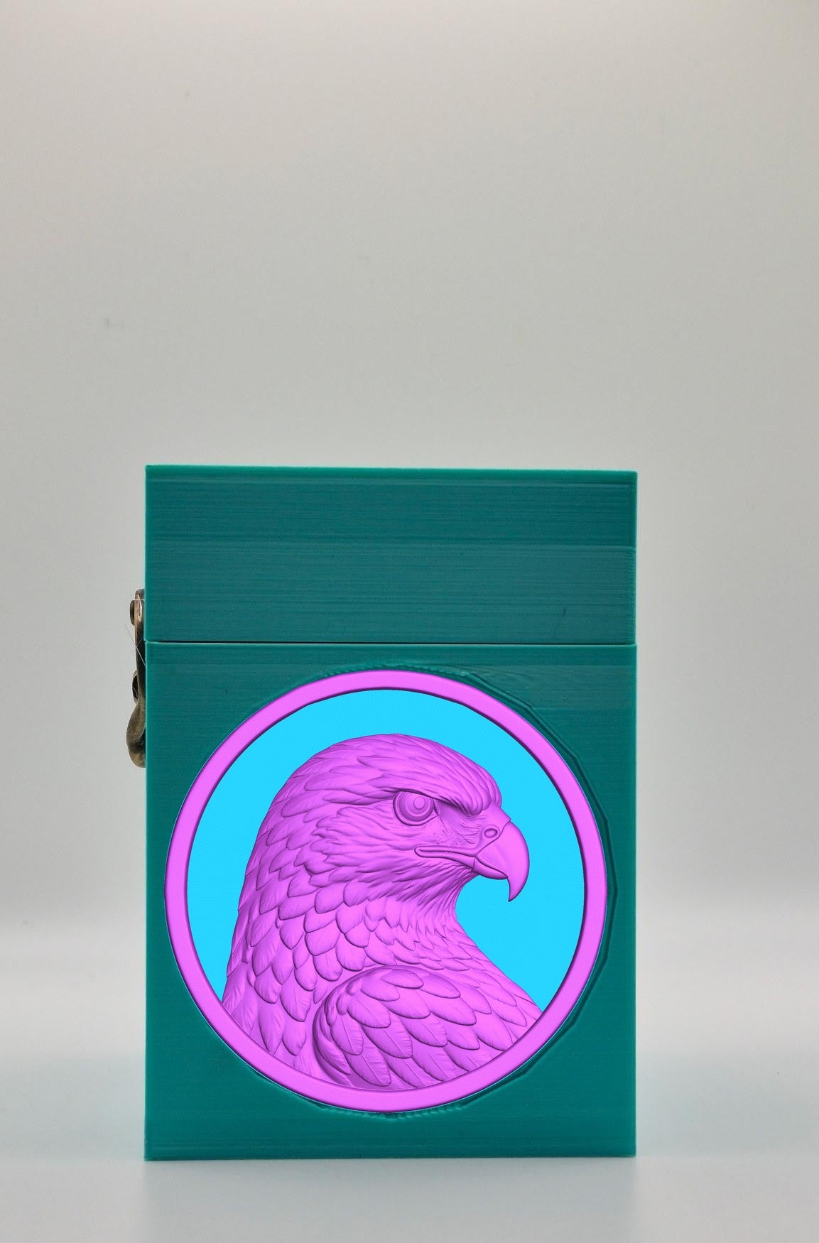 Eagle Card Box — Green