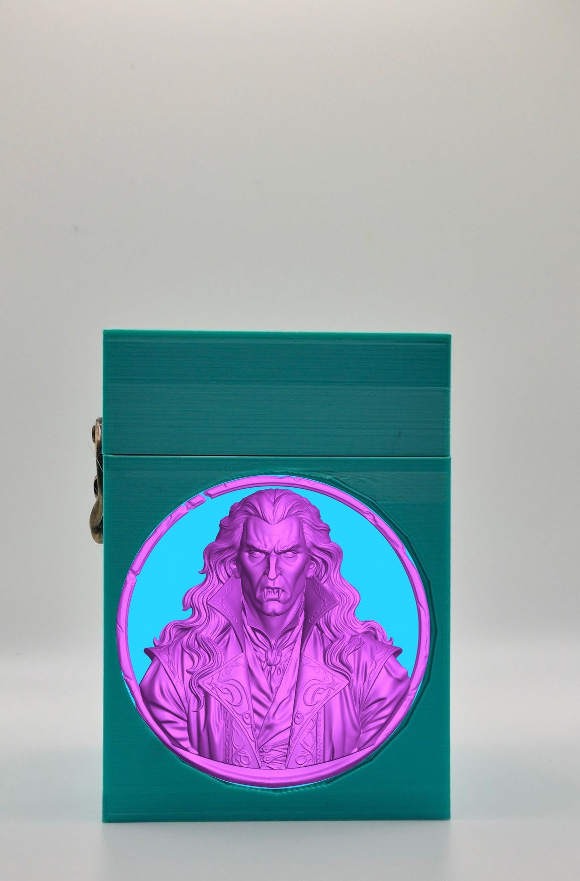 Gothic Vampire Card Box — Green